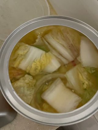 셰프애찬 단호박 백김치 1kg — 5점을 준 리뷰어가 2022년 10월 올린 사용 사진