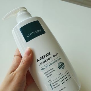 셀라피 에이리페어 크림 바디 워시 2세대 500ml — 5점을 준 리뷰어가 2021년 1월 올린 사용 사진