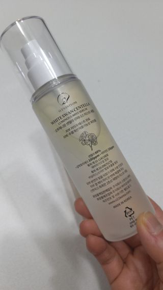 오투에니원 화이트스완 센텔라 루미너스 미스트 세럼 100ml — 5점을 준 리뷰어가 2023년 2월 올린 사용 사진