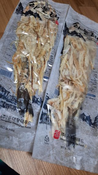 [오늘바스켓] 용대리 손질하늘태 130g — 5점을 준 리뷰어가 2021년 6월 올린 사용 사진