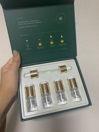 [보히케어] 컨센트레이트 이데베논 7 펩타이드 콤플렉스 앰플 — 5점을 준 리뷰어가 2023년 9월 올린 사용 사진
