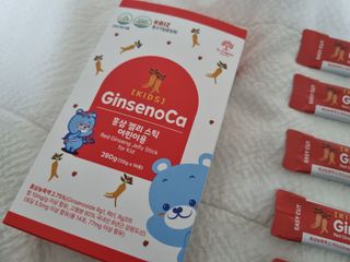 (주)닥터오레고닌 진세노카 키즈 홍삼젤리스틱 — 5점을 준 리뷰어가 2023년 8월 올린 사용 사진