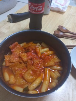 추억의 국민학교 떡볶이 국떡 뉴트로 5종 — 5점을 준 리뷰어가 2021년 7월 올린 사용 사진