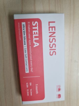 렌시스 LENSSIS [ 렌시스 ] 수채화 색감의 맑은 렌즈 ＃스텔라시리즈  1개월용 ｜ 2컬러 중 택1 ｜ — 4.5점을 준 리뷰어가 2021년 6월 올린 사용 사진