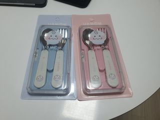 유비맘 스푼포크 케이스 세트 1+1 _컬러랜덤 발송 — 5점을 준 리뷰어가 2021년 1월 올린 사용 사진