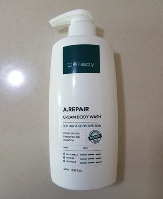 셀라피 에이리페어 크림 바디 워시 2세대 500ml — 5점을 준 리뷰어가 2021년 1월 올린 사용 사진