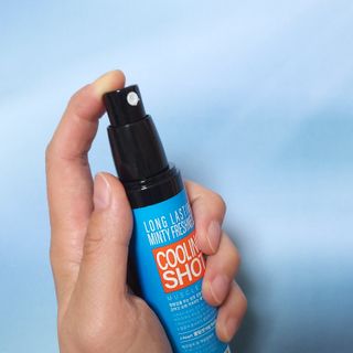 [스포츠 미스트] 쿨링샷 머슬 미스트(50ml) — 4점을 준 리뷰어가 2022년 7월 올린 사용 사진