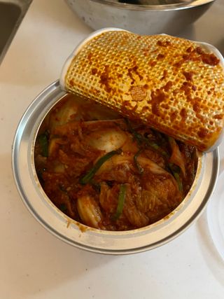 셰프애찬 알배기 겉절이 김치 1kg — 4.5점을 준 리뷰어가 2022년 9월 올린 사용 사진