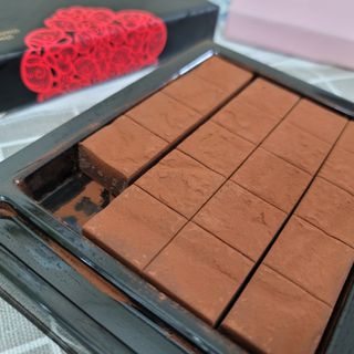 연말/새해선물 오트밀크로 만든 쫀득하고 부드러운 카카올라 생초콜릿 7종 — 5점을 준 리뷰어가 2021년 9월 올린 사용 사진
