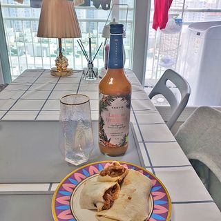H365 [Kaskein Luomutyrniglögi] 핀란드 전통 무알콜 멀드와인 시벅톤 글로기 — 5점을 준 리뷰어가 2021년 4월 올린 사용 사진