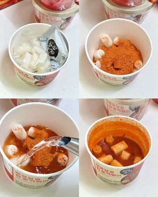 프리 [요리궁리] 매콤달콤 꽃떡볶이 6개입 세트 — 5점을 준 리뷰어가 2024년 10월 올린 사용 사진