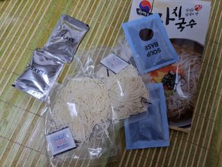 [한면원] 잔치국수 2인분 — 4점을 준 리뷰어가 2022년 7월 올린 사용 사진