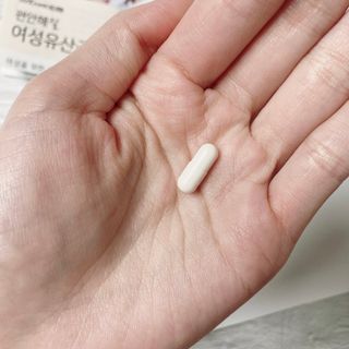 메이준뉴트리 메이준쎌 편안해질 여성유산균 — 5점을 준 리뷰어가 2021년 3월 올린 사용 사진