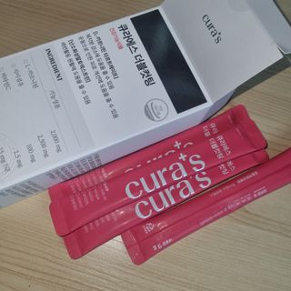 [큐라에스] 최신 다이어트 원료! 6중 기능성 더블컷팅 126g(2주일 분) — 4점을 준 리뷰어가 2024년 1월 올린 사용 사진