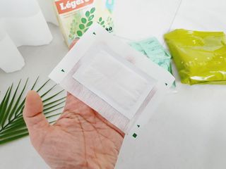 [레제르] 아로마 수액패치 발패치 30매입 -라벤더향/유칼립투스향/대나무향 — 5점을 준 리뷰어가 2022년 2월 올린 사용 사진