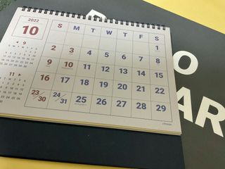 리훈 2023년 레트로 인테리어 벽달력 + 탁상달력 — 5점을 준 리뷰어가 2022년 10월 올린 사용 사진