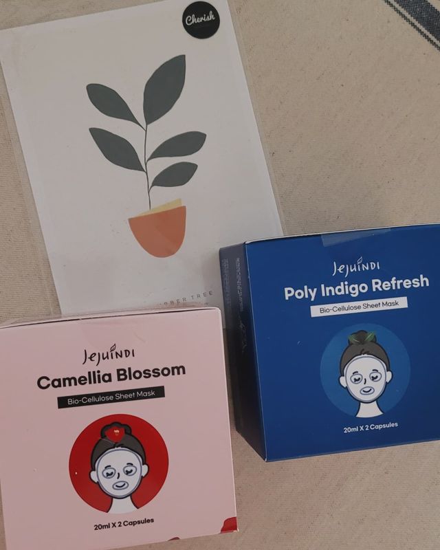 카멜리아 블러썸 바이오셀룰로오스 마스크팩 리뷰 사진