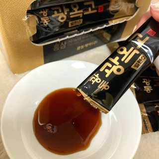 광동생활건강 MF[광동] 식약처 기능성 인정 건강기능식품, 광동 광옥고 밸런스 10mL * 100포 — 5점을 준 리뷰어가 2024년 6월 올린 사용 사진
