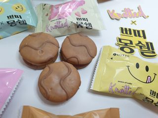 롯데제과 쁘띠몽쉘 마롱몽블랑 — 5점을 준 리뷰어가 2021년 11월 올린 사용 사진