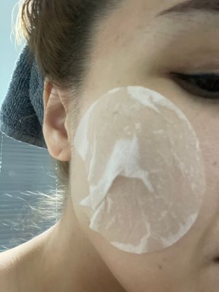 리더스코스메틱 리더스 카밍 바이오틱스 퀵 수딩 패드 — 5점을 준 리뷰어가 2022년 7월 올린 사용 사진