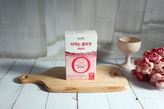 [음료수 대신 가능!]  빠르게 흡수되는 아임오 타먹는 콜라겐 1박스 — 5점을 준 리뷰어가 2023년 3월 올린 사용 사진