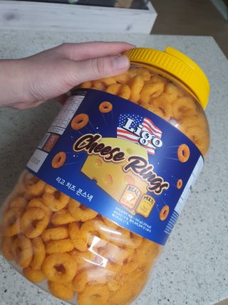 리고 치즈링 430g — 5점을 준 리뷰어가 2022년 9월 올린 사용 사진
