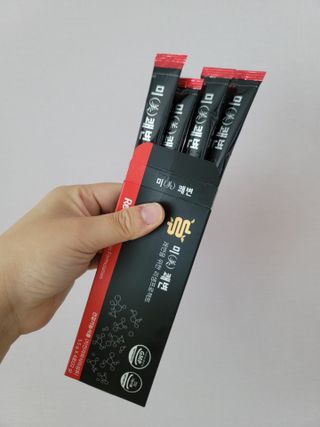 새롬바이오 리생 [미쾌변] 차전자피 식이섬유 건강기능식품 3팩 — 4점을 준 리뷰어가 2021년 6월 올린 사용 사진