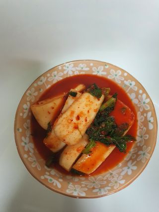 셰프애찬 알타리김치 총각김치 1kg — 5점을 준 리뷰어가 2022년 10월 올린 사용 사진