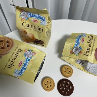 바릴라 몰리노비앙코 쿠키 3종_판디스텔라,쿠오리치니,바이오치 — 5점을 준 리뷰어가 2022년 1월 올린 사용 사진