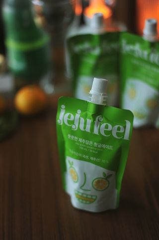 JEJUFEEL 풋풋한 제주담은 청귤에이드 — 5점을 준 리뷰어가 2022년 10월 올린 사용 사진