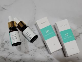 랑팡 EGF+FGF 10ppm 리포좀 앰플 원액 10ml — 5점을 준 리뷰어가 2021년 12월 올린 사용 사진