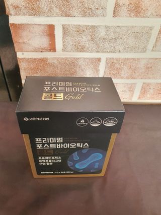서울약사신협_프리미엄포스트바이오틱스골드_5g x 50포 — 5점을 준 리뷰어가 2021년 1월 올린 사용 사진