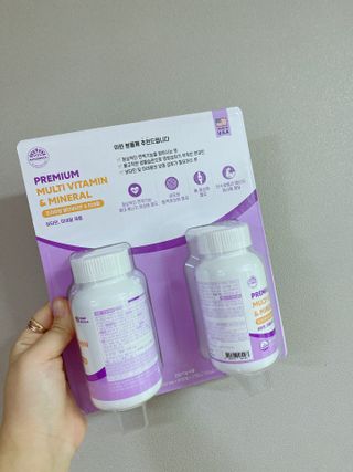 서울약사신협 네이처픽_멀티비타민&미네랄_1,000mg x 120캡슐 — 5점을 준 리뷰어가 2021년 9월 올린 사용 사진
