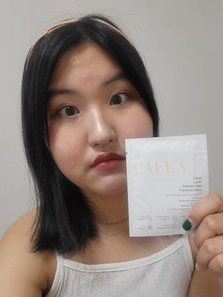 카엘라 락토 다마스크 로즈 여성청결제 젤 기획세트 — 5점을 준 리뷰어가 2023년 6월 올린 사용 사진