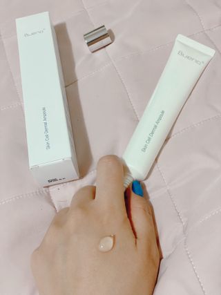 브에노 스킨셀 더마 앰플 — 5점을 준 리뷰어가 2021년 6월 올린 사용 사진