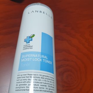 랑벨 수퍼내츄럴 수분잠금 토너 500ml (수분, 보습, 피부장벽 토너) — 5점을 준 리뷰어가 2022년 4월 올린 사용 사진