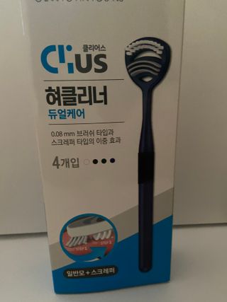 크리오 클리어스 혀백태제거 구취관리 혀클리너 — 4.5점을 준 리뷰어가 2021년 3월 올린 사용 사진