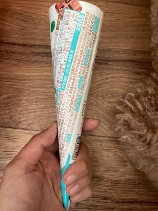 롯데제과 프리미엄 디저트, 나뚜루 피페리타 민트초코 — 5점을 준 리뷰어가 2021년 8월 올린 사용 사진