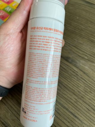 MF프리 [닥터문] 유산균 락토케어 질경초 여성청결제 200ml (폼타입) — 5점을 준 리뷰어가 2022년 9월 올린 사용 사진