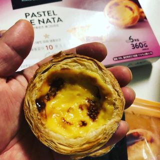디앙뜨 포르투갈 에그타르트 오리지널 맛+패션후르츠+초콜릿타르트 맛 중 택1 — 5점을 준 리뷰어가 2021년 7월 올린 사용 사진