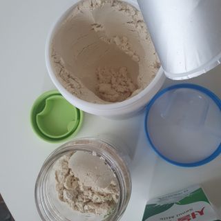 메이준뉴트리 유러피언 산양유 콜라겐 프로틴 — 5점을 준 리뷰어가 2021년 5월 올린 사용 사진