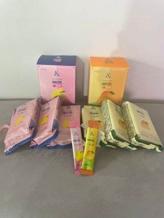 비타앤C 레몬맛, 망고맛 — 5점을 준 리뷰어가 2021년 6월 올린 사용 사진