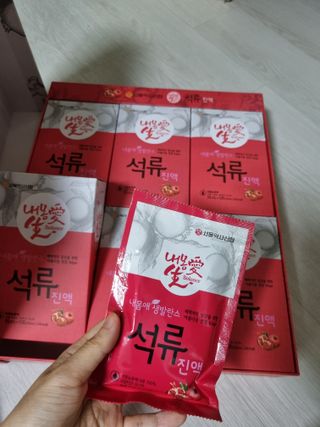서울약사신협_내몸애생발란스석류_70ml x 30포 — 5점을 준 리뷰어가 2021년 9월 올린 사용 사진