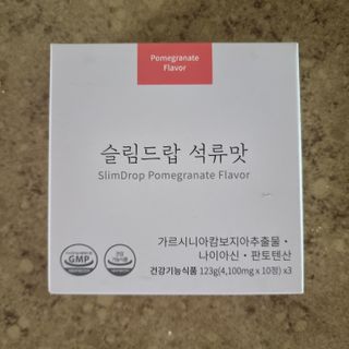 [슬림드랍 석류맛] 건기식 다이어트 보조제 겸 비타민 — 5점을 준 리뷰어가 2021년 12월 올린 사용 사진