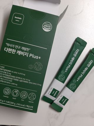 바오랩스 다편한 캐비지 사과키위양배추즙_비기너 — 5점을 준 리뷰어가 2023년 9월 올린 사용 사진
