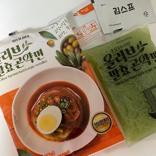 클린24시간 올리브 발효곤약면 찰비빔면 1세트-(3봉) — 3.5점을 준 리뷰어가 2024년 2월 올린 사용 사진