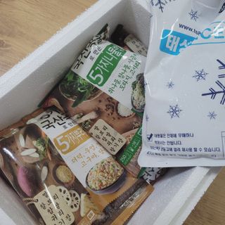 천일식품 5가지 국산 곡물로 만든 5가지 나물밥 — 5점을 준 리뷰어가 2021년 5월 올린 사용 사진
