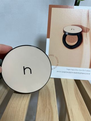 하멜 비건 아쿠아 글로우 제로핏 쿠션 — 5점을 준 리뷰어가 2022년 8월 올린 사용 사진