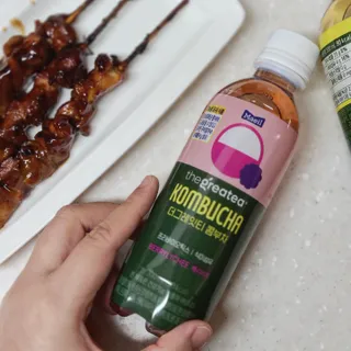 더그레잇티 콤부차 300ml *12개입 (오리지널 6개+베리리치 6개) — 5점을 준 리뷰어가 2022년 7월 올린 사용 사진