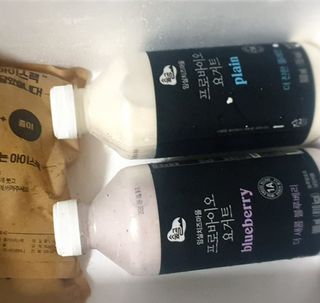 숲골 임실치즈마을 프로바이오 요거트 900ml — 5점을 준 리뷰어가 2021년 8월 올린 사용 사진